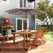 Costway Outdoor Heavy Duty Market Umbrella with Tilt Mechanism Crank Handle 8 Sturdy Ribs Tan